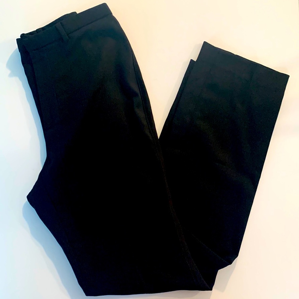Black Banana Republic pants size 0, 100%wool/laine.